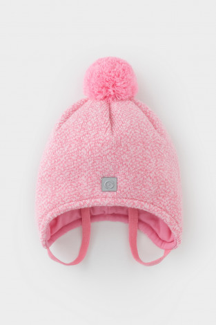 Шапка для девочки, артикул: КВ 20394/ш, цвет: розовый