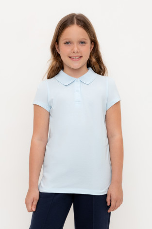 Джемпер для девочки, артикул: К 302496, цвет: светло-голубой