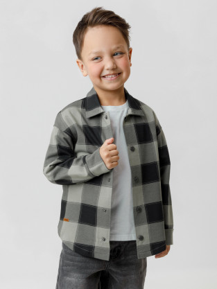 Рубашки для мальчика, артикул: КР 302538, цвет: хаки