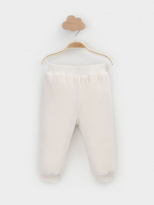 Брюки для новорожденных, артикул: К 400773, цвет: бежевый