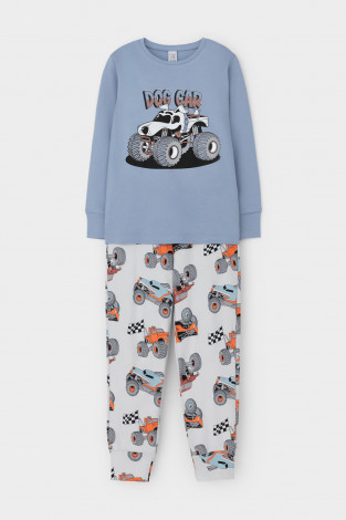Пижама для мальчика, артикул: К 1541, цвет: голубой