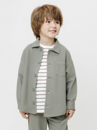 Рубашки для мальчика, артикул: КР 302982, цвет: хаки