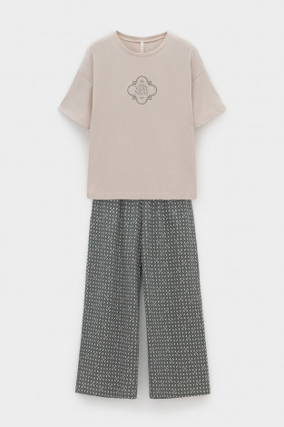 Комплекты для дома для мам, артикул: Е 20196, цвет: бежевый