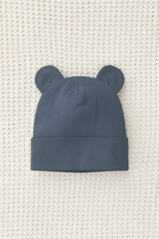 Шапочка ясельная для новорожденных, артикул: К 8093, цвет: синий