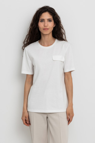 Футболки женские для мам, артикул: ЕВТ 3201, цвет: бежевый