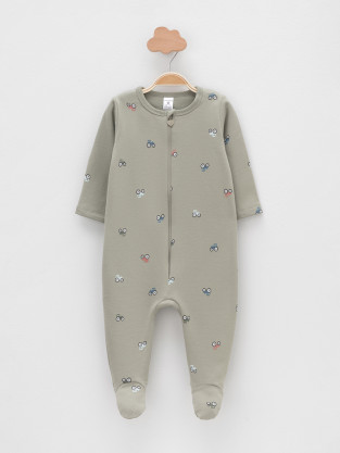 Комбинезон для новорожденных, артикул: К 6192, цвет: хаки