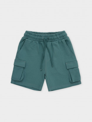 Шорты для мальчика, артикул: КР 400910-1, цвет: зеленый