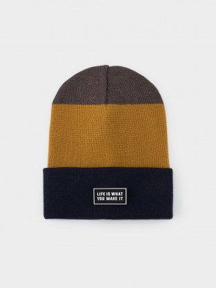 Шапка для мальчика, артикул: КВ 20426, цвет: темно-синий