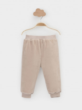 Брюки для новорожденных, артикул: К 400773, цвет: светло-бежевый