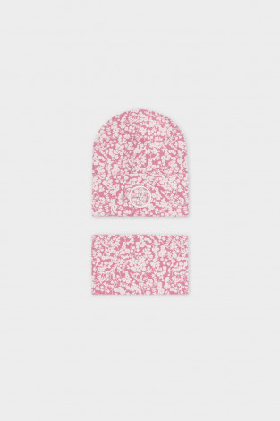 Шапка для девочки, артикул: К 8171, цвет: розовый