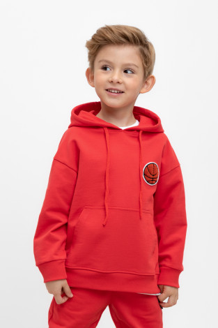 Толстовки для мальчика, артикул: КР 302317, цвет: красный