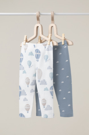 Брюки для новорожденных, артикул: К 400785-2уп, цвет: коричневый