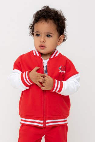Жакет для мальчика, артикул: КР 302720, цвет: красный