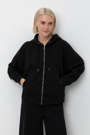 Жакеты, куртки женские для мам, артикул: ЕВТ 3312, цвет: черный3