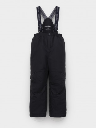 Брюки утепленные для мальчика, артикул: ВК 40009/1 ГР, цвет: черный