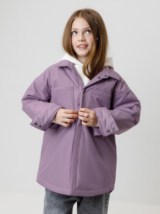 Куртка для девочки, артикул: ВК 32182/3 ГР, цвет: бордовый