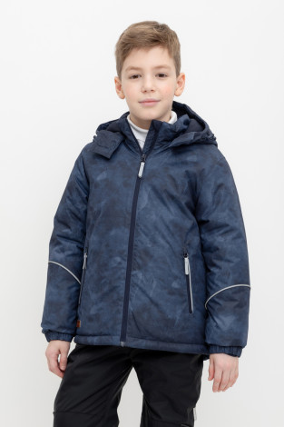 Куртки для мальчика, артикул: ВК 36102/н/2 ГР (122-146), цвет: синий