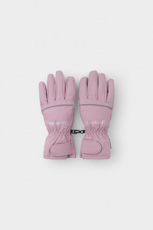 Перчатки для девочки, артикул: ВК 10004/24/19 ГР, цвет: фиолетовый