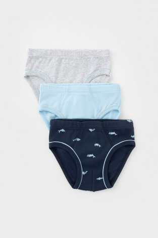 Трусы для мальчика, артикул: К 1928-3уп, цвет: голубой