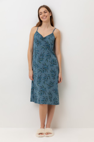 Сорочки ночные женские для мам, артикул: Е 10008/24, цвет: голубой