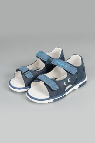 Туфли для мальчика, артикул: 2-1140-B01, цвет: синий