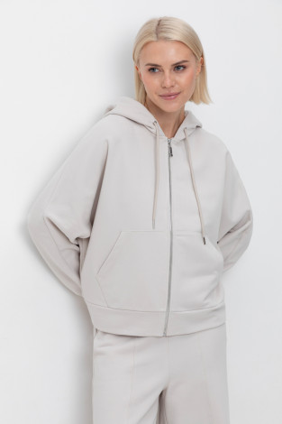 Жакеты, куртки женские для мам, артикул: ЕВТ 3312, цвет: бежевый