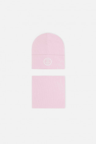 Шапка для девочки, артикул: К 8149/24, цвет: розовый