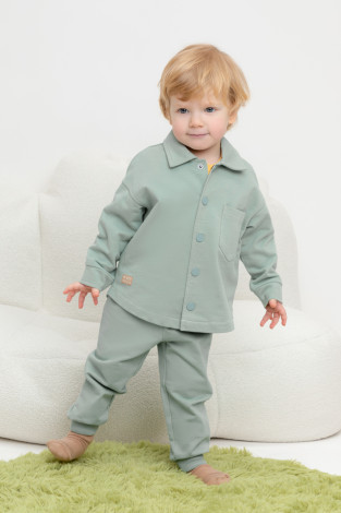 Брюки для мальчика, артикул: КР 400667, цвет: минт