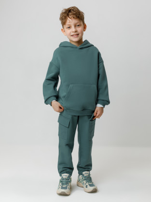 Брюки для мальчика, артикул: КР 400839, цвет: зеленый