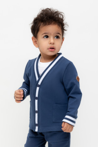 Жакет для мальчика, артикул: КР 302750, цвет: синий