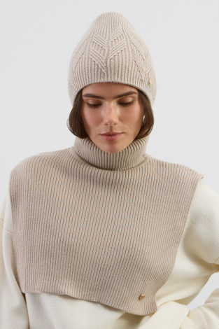 Манишки женские для мам, артикул: ЕВ 28009/ш, цвет: бежевый