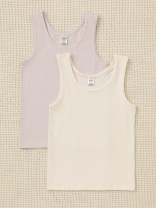 Майки для девочки, артикул: К 1192-2уп, цвет: фиолетовый