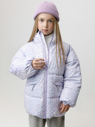 Куртка для девочки, артикул: ВК 32194/н/2 ГР, цвет: минт