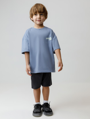 Шорты для мальчика, артикул: КР 400604, цвет: темно-серый