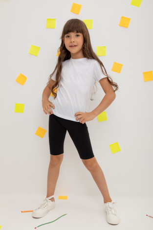 Бриджи для девочки, артикул: К 400579/1, цвет: черный