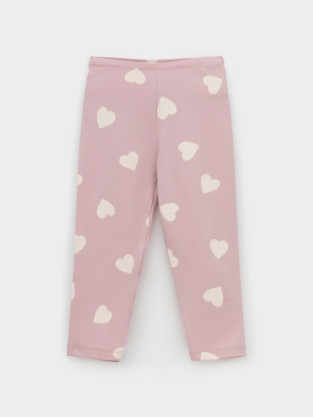 Лосины для девочки, артикул: КР 4321, цвет: розовый