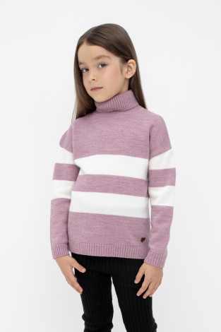 Джемпер для девочки, артикул: КВ 30134/ш, цвет: розовый