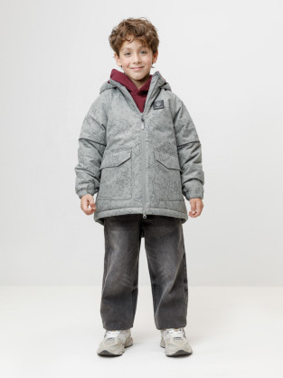 Куртки для мальчика, артикул: ВК 36093/н/2 ГР, цвет: зеленый