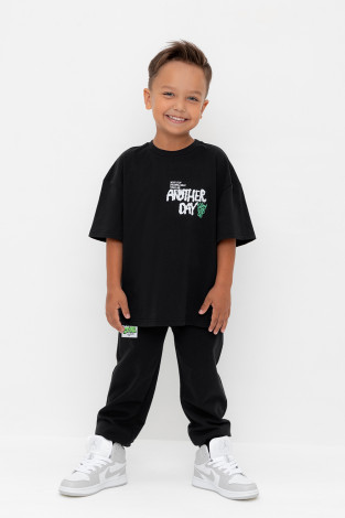 Брюки для мальчика, артикул: КР 400765-1, цвет: черный3