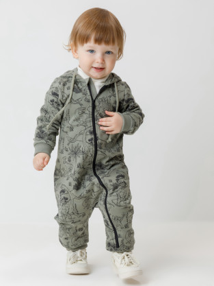 Комбинезон для мальчика, артикул: КР 6530, цвет: хаки