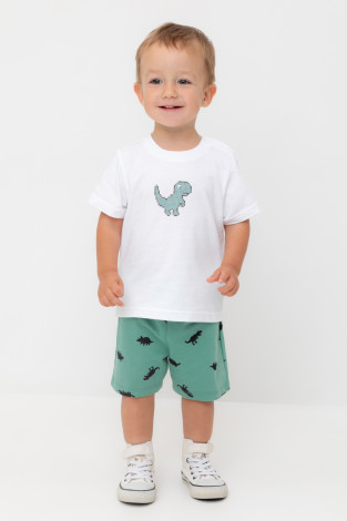 Шорты для мальчика, артикул: КР 400666, цвет: зеленый