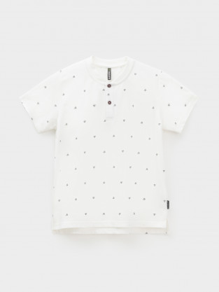 Футболка для мальчика, артикул: КР 302706, цвет: сахар