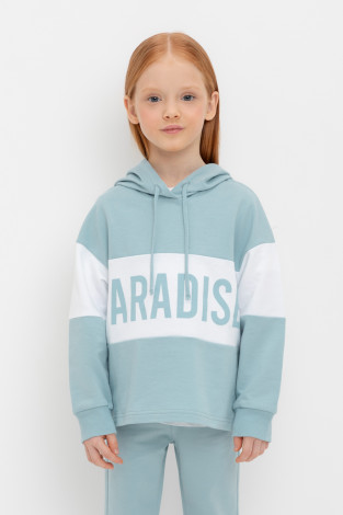Джемпер для девочки, артикул: К 301691, цвет: голубой
