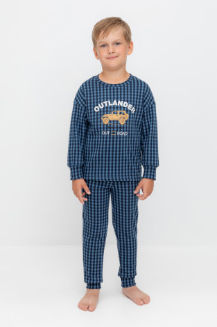 Пижама для мальчика, артикул: К 1581, цвет: синий