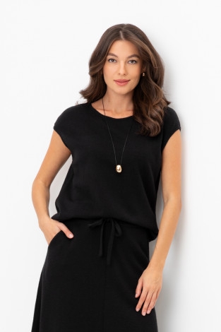 Жилеты женские для мам, артикул: ЕВ 30194/ш, цвет: черный