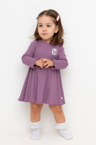 Платье для девочки, артикул: КР 5911, цвет: бордовый