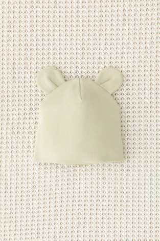 Шапочка ясельная для новорожденных, артикул: К 8124, цвет: зеленый