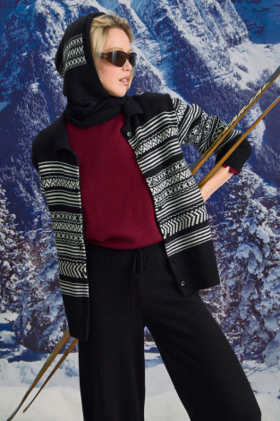 Шапки для мам, артикул: ЕВ 20014/ш, цвет: черный