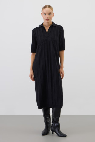 Платья женские для мам, артикул: ЕВ 531/ш, цвет: черный