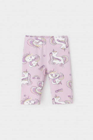 Велосипедки для девочки, артикул: КР 4036-1, цвет: фиолетовый